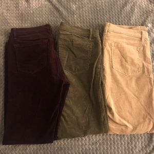Loft Modern Straight Corduroy Bundle